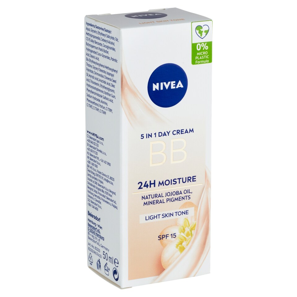 NIVEA BB 5 az 1-ben bőrszépítő krém világos bőrre 50 ml 1. kép