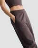 image 2 of F&F Active Wide Leg Co-ord Joggers in Brown