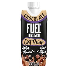 FUEL10K Chocolate High Fibre Vegan Oat Drink 330ml