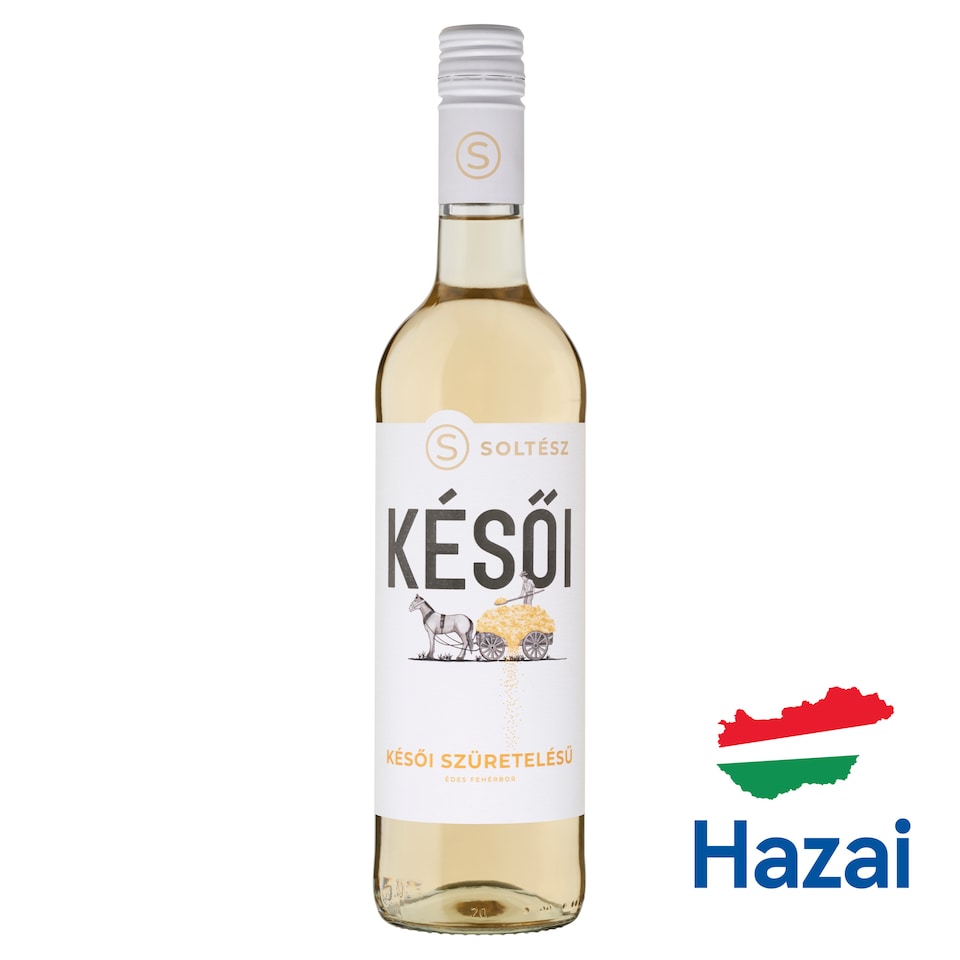 Soltész Tokaji Furmint késői szüretelésű édes fehérbor 11% 750 ml  1. kép