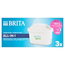Brita Maxtra Pro All-In-1 Filter Cartridges 3 Pack