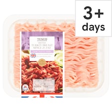 Tesco Turkey Breast Mince 2% Fat 250G