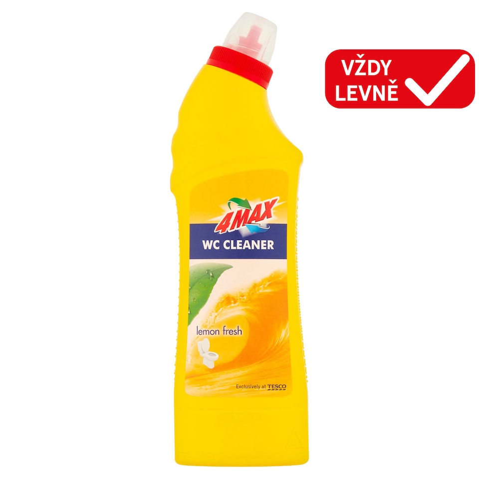 4MAX Lemon Fresh WC Cleaner 750ml