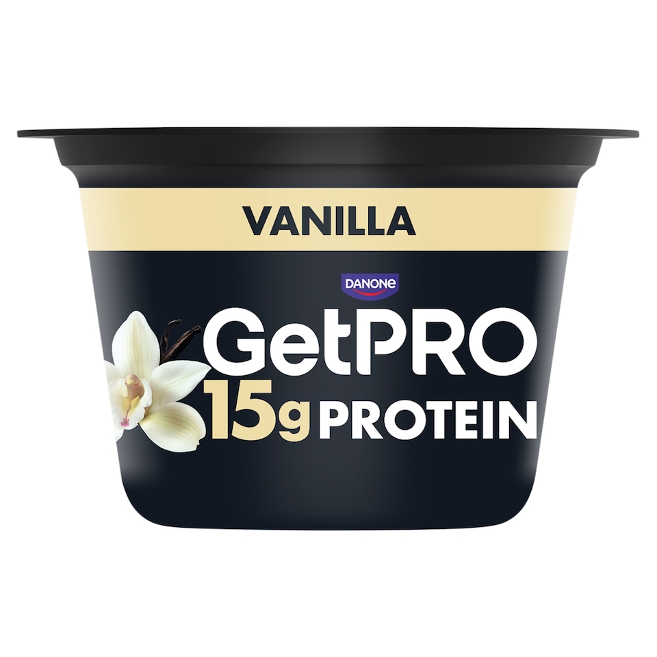 image 1 of GetPro 15g Vanilla High Protein Yoghurt 160g