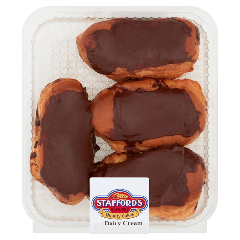 Stafford's Bkry Dairy Cream 260G Choco Eclairs