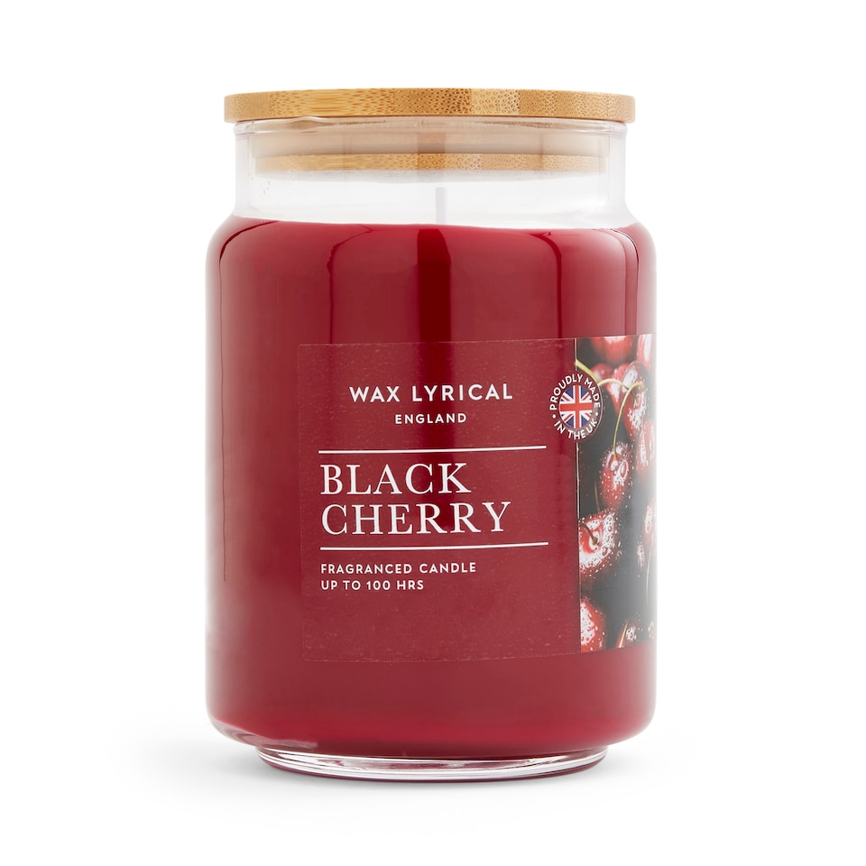 Wax Lyrical BLACK CHERRY Candle 475g