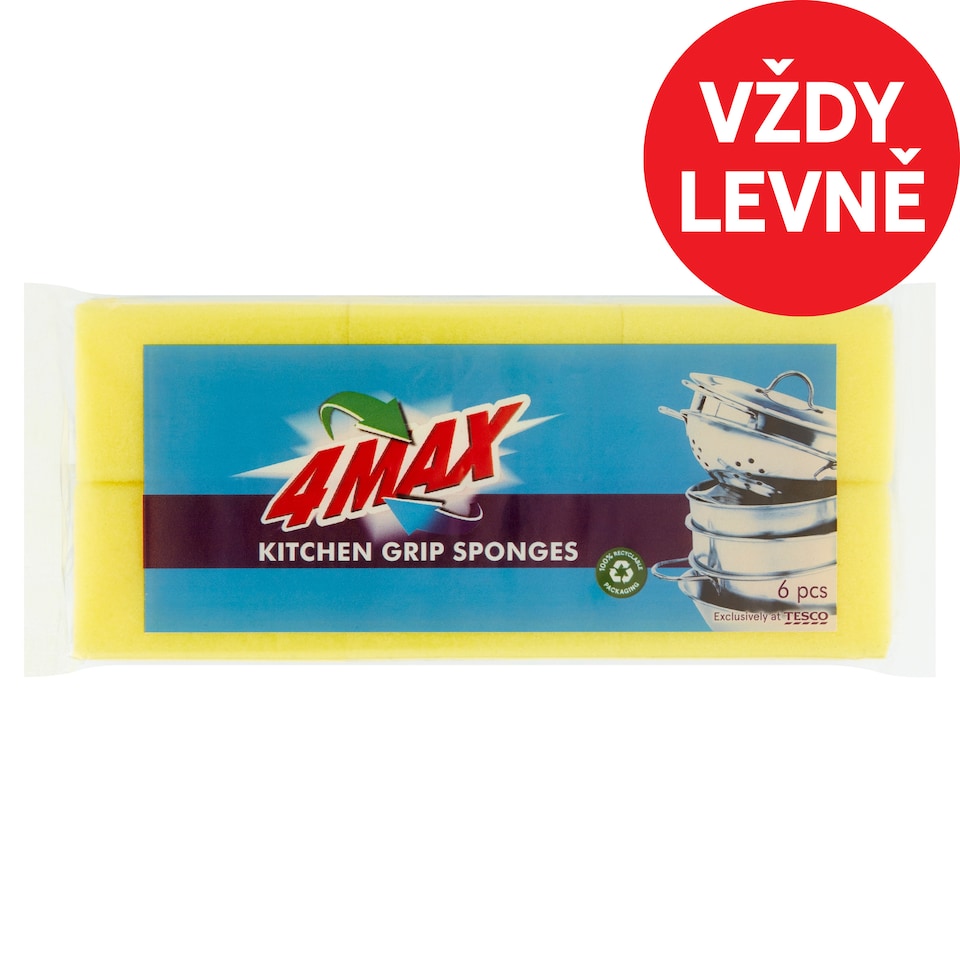 Tesco Kuchyňské houbičky 6 ks