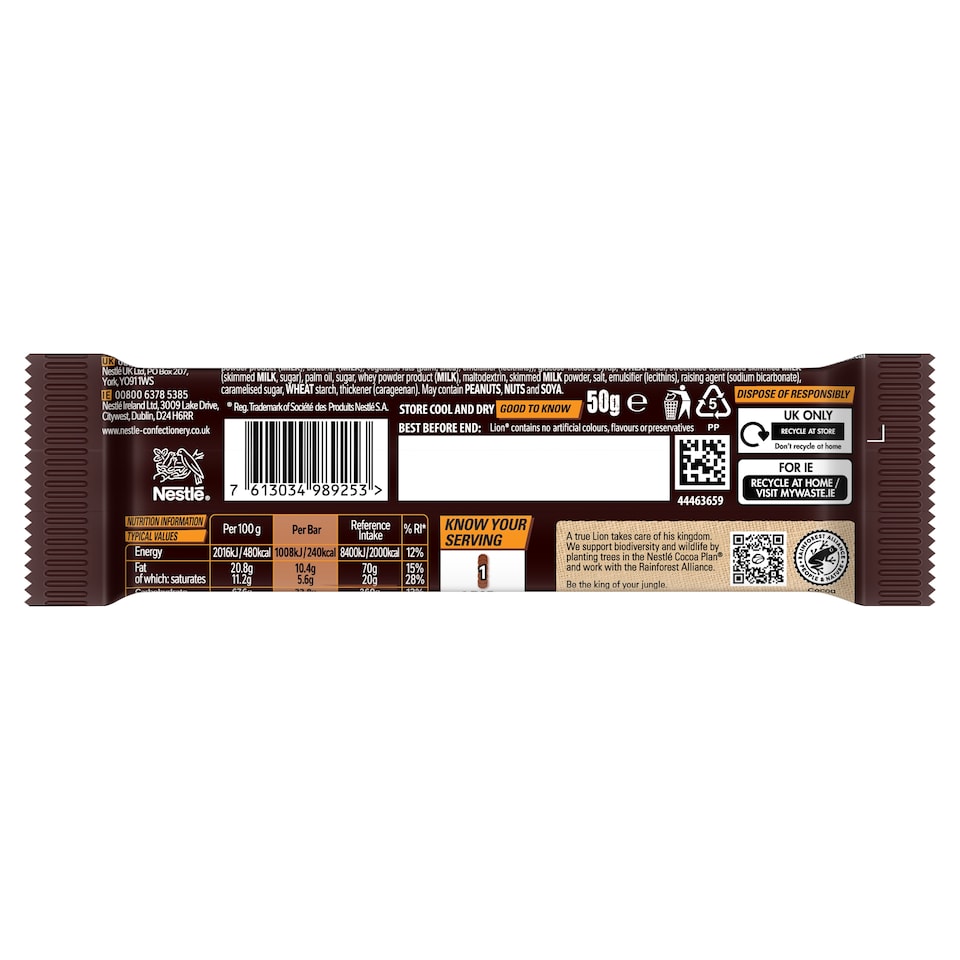 image 1 of Lion Bar 50G