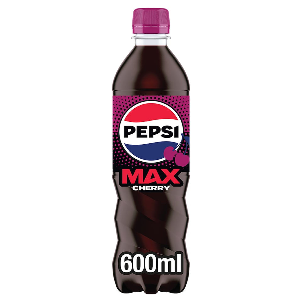 Pepsi Max Cherry No Sugar 600ml