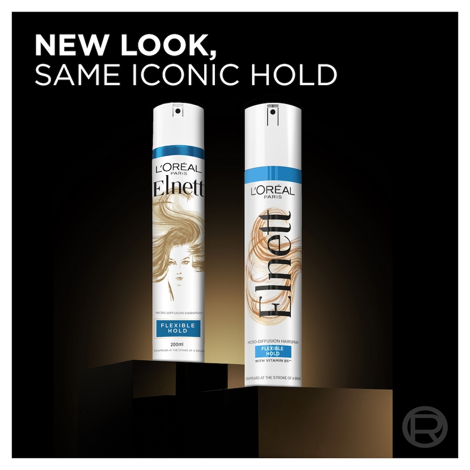 image 1 of L'Oreal Elnett Flexible Hold Hair Spray 400ml