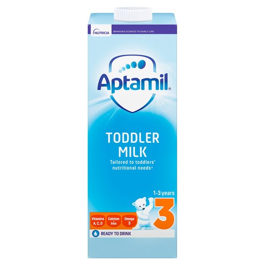 Aptamil 3 Growing Up Milk 1+ Years 1 Litre Ready To Feed