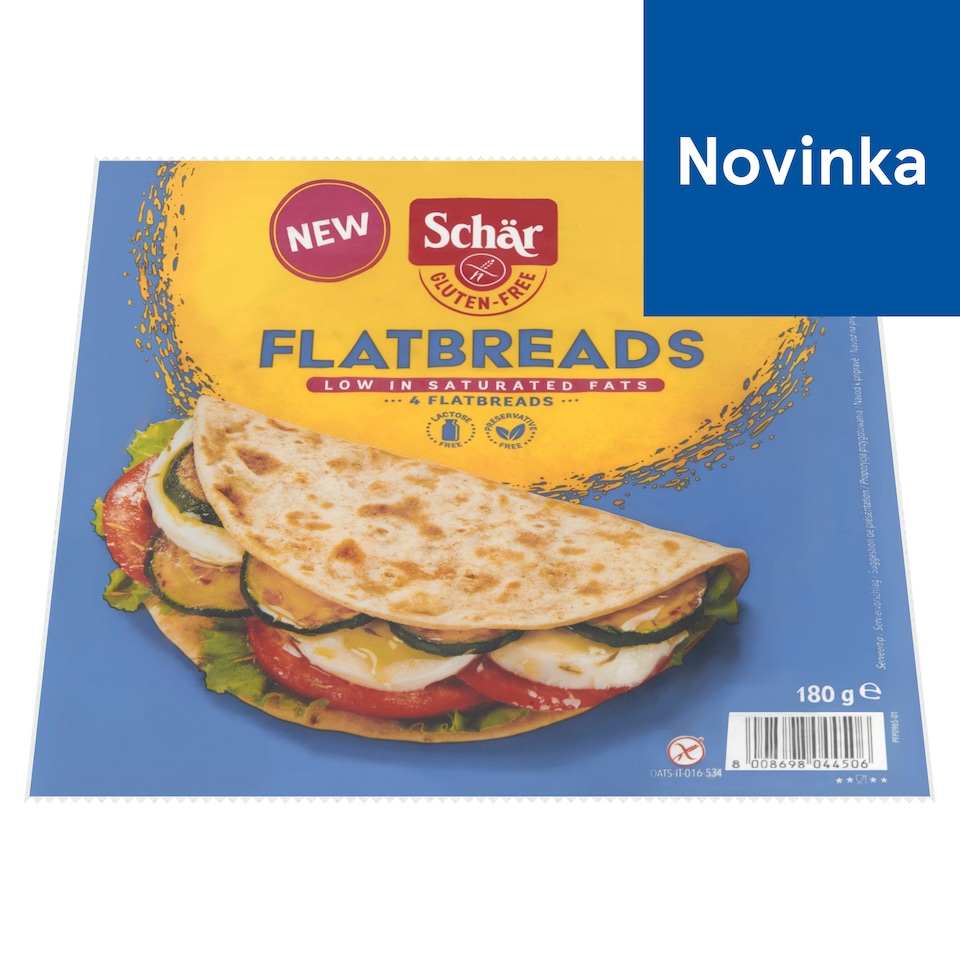 obrázok 1 z Schär Tortilla placky bezgluténové 180 g