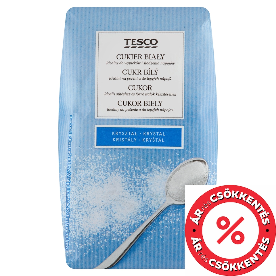 Tesco kristálycukor 1 kg