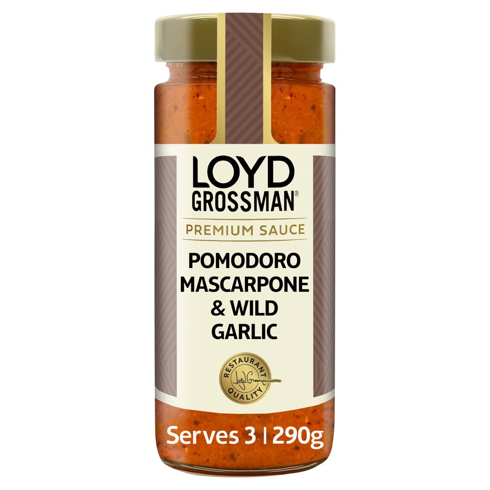 image 1 of Loyd Grossman Pomodoro, Mascarpone & Wild Garlic Pasta Sauce 290g