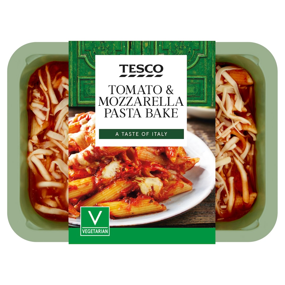 Tesco Tomato And Mozzarella Pasta Bake 450G