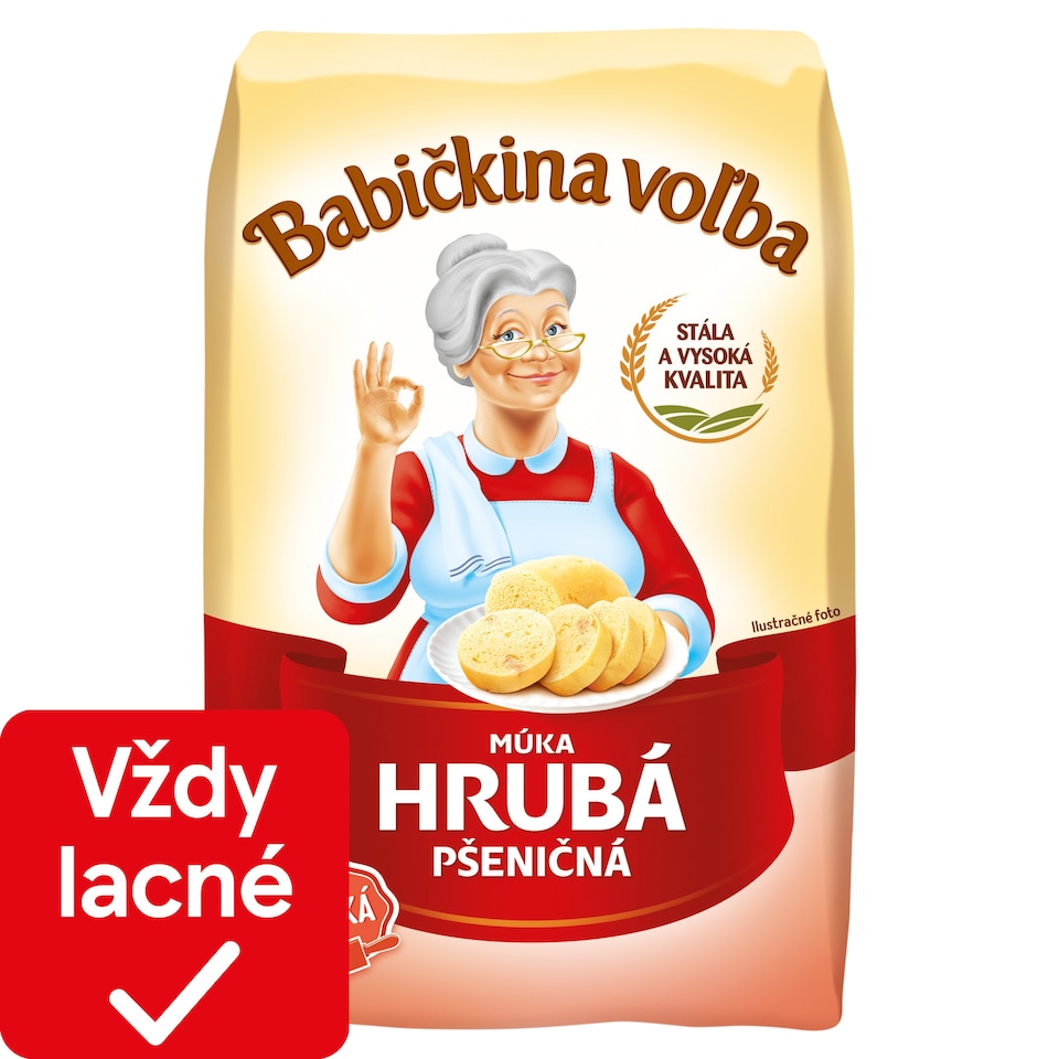 Babičkina Voľba Coarse Wheat Flour 1 kg