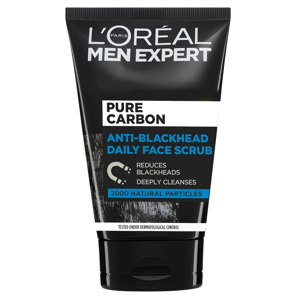 image 1 of L'Oreal Men Expert Charcoal Face Scrub 100Ml