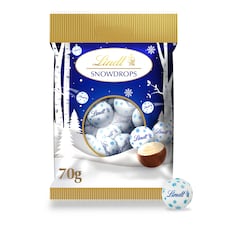 Lindt Snowdrops Chocolate Bag 70g 