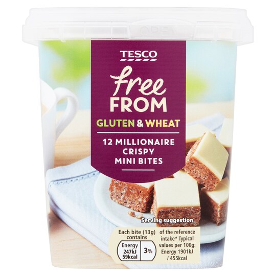 Tesco Free From 12 Millionaire Mini Bites Tesco Groceries