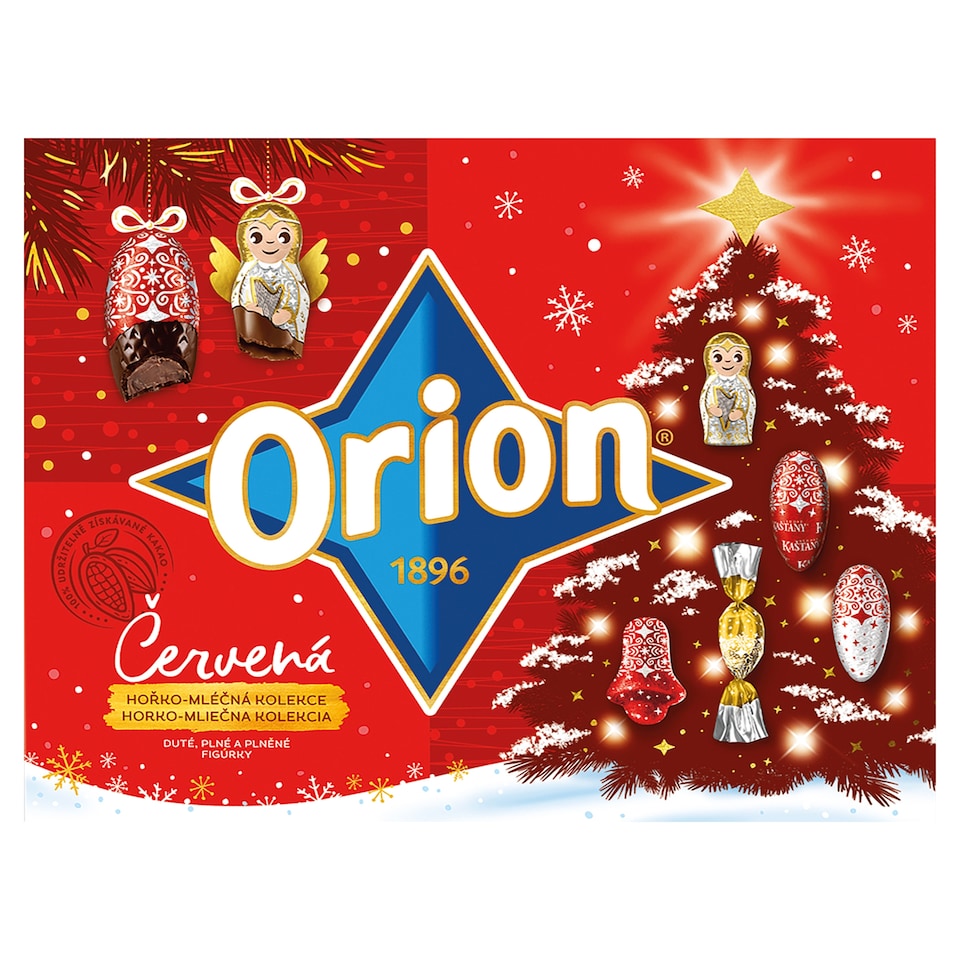 Obrázek 1 pro produkt ORION Vánoční kolekce Červená 351g