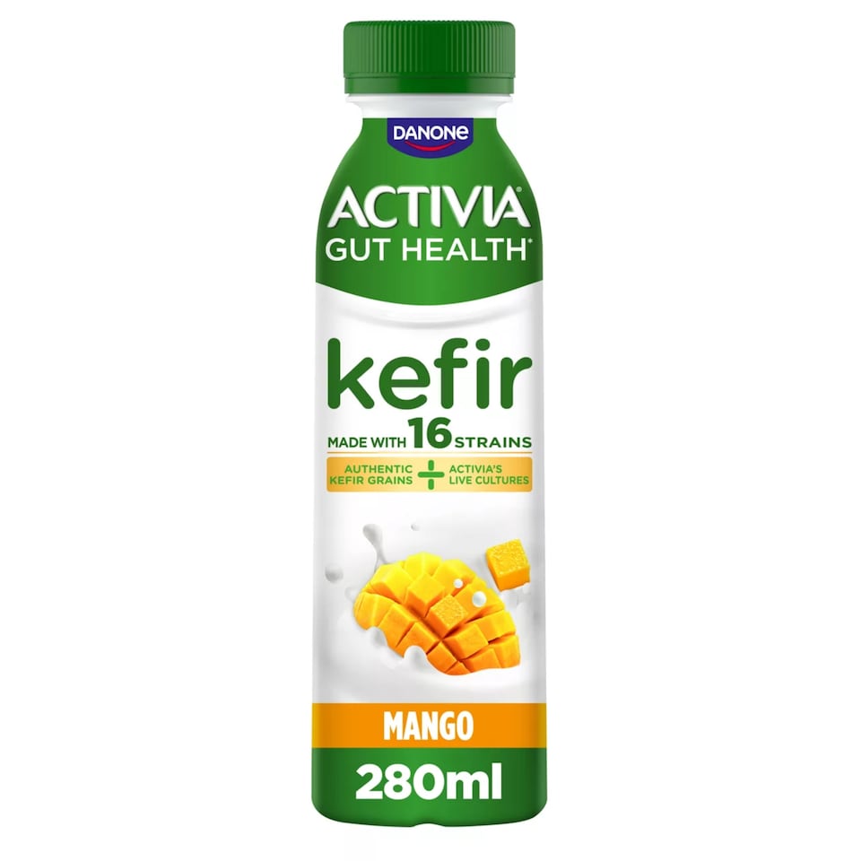 image 1 of Activia Kefir Mango Gut Health Yoghurt Drink 280g 
