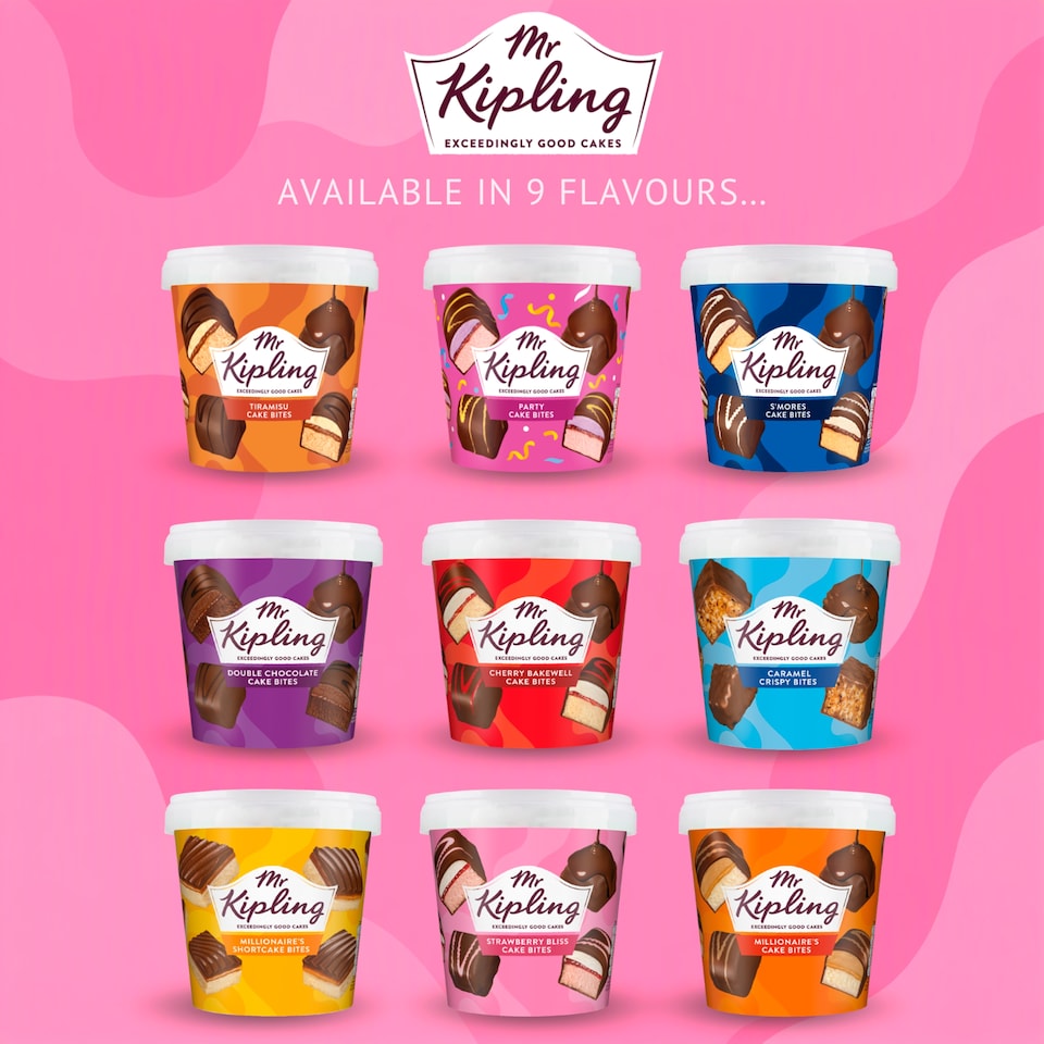 image 1 of  Mr Kipling Marshmallow Smores Mini Cake Bites 205g