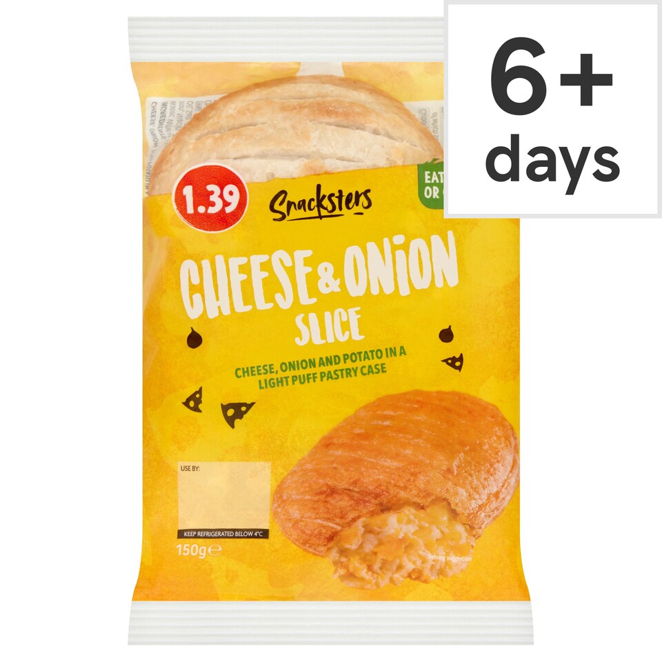 Snacksters Cheese & Onion Slice 150g PM
