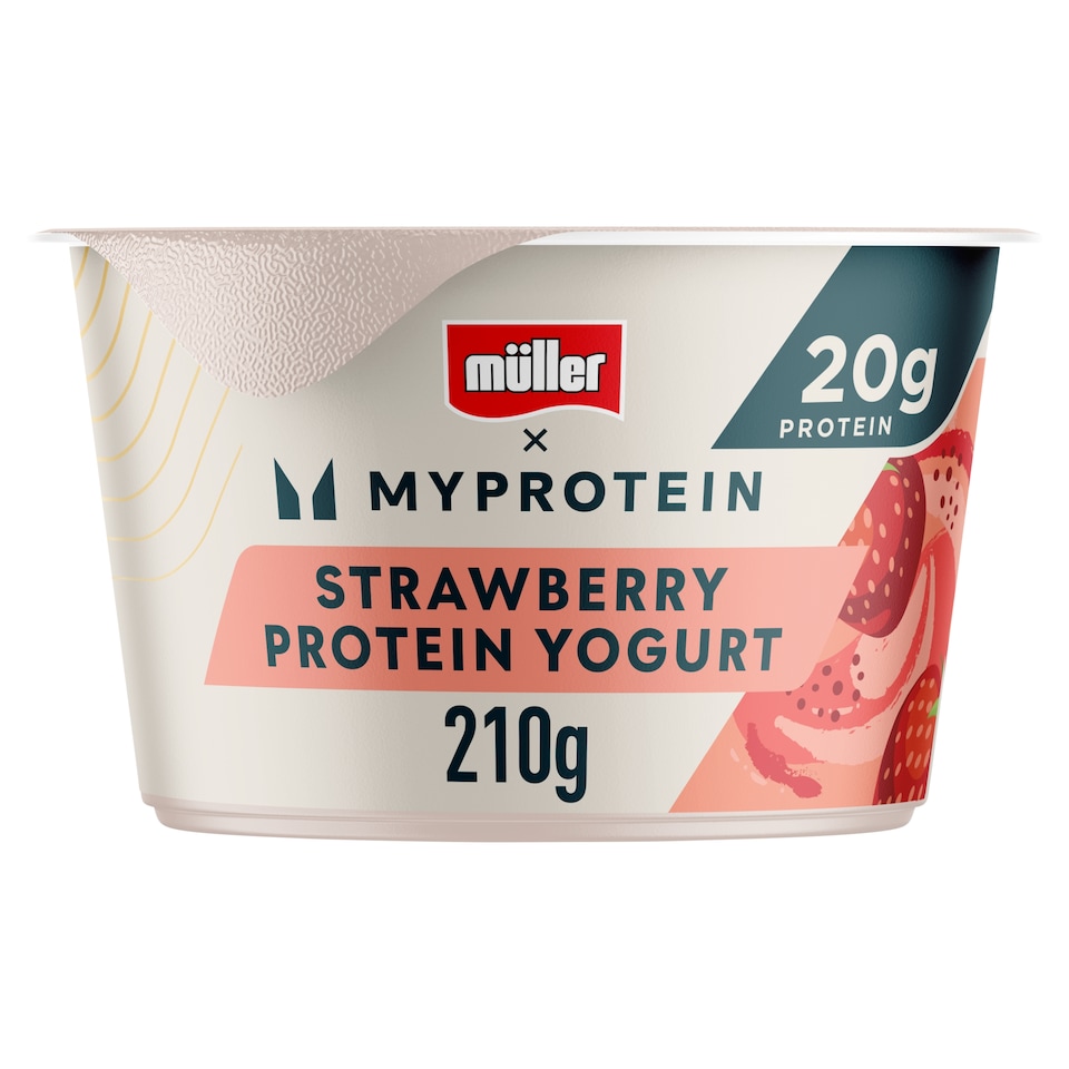 Muller X MYProtein Strawberry Yogurt 210g