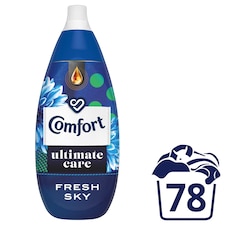 Comfort Ultimate Care Fresh Sky Fabric Conditioner 78 Wash 1178ml