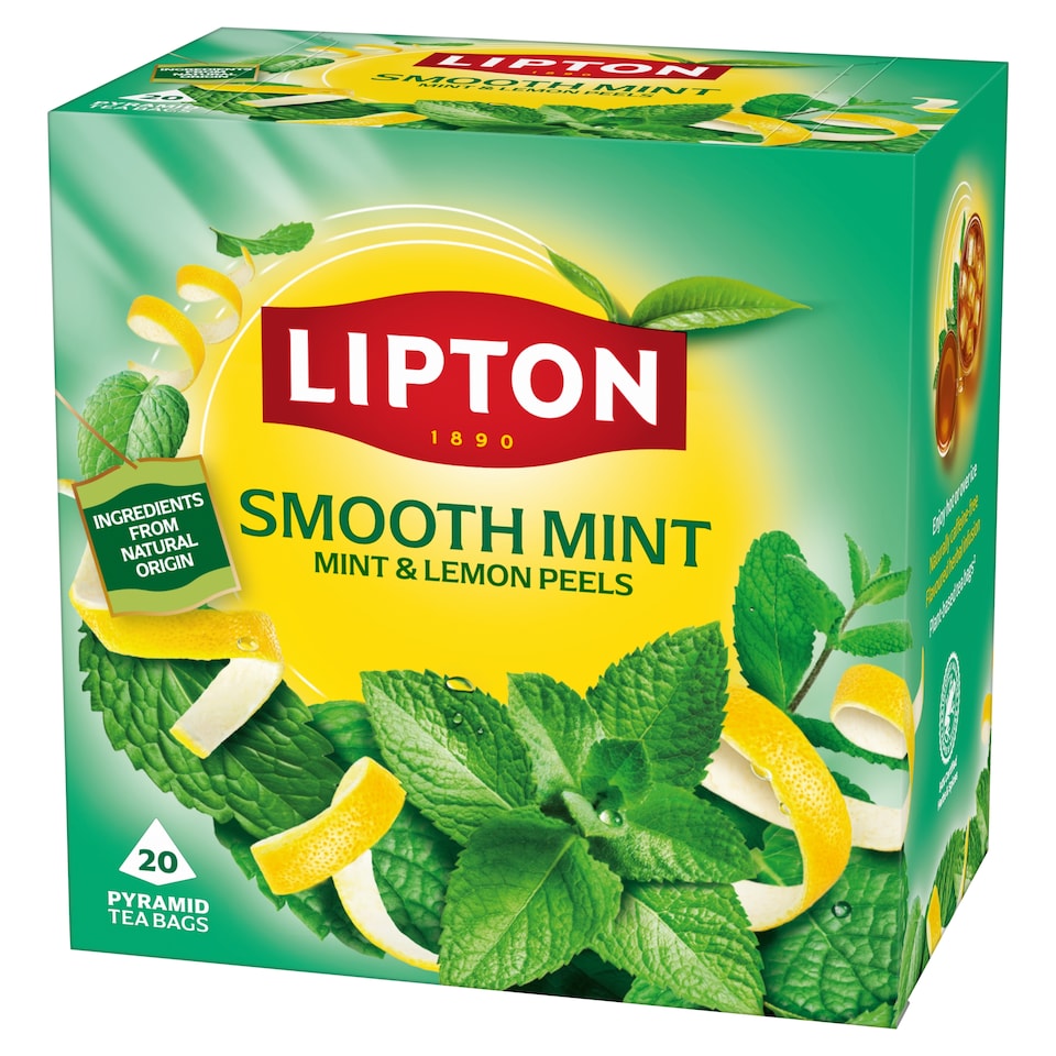 image 1 of Lipton Smooth Mint  20 Tea Bags 34g