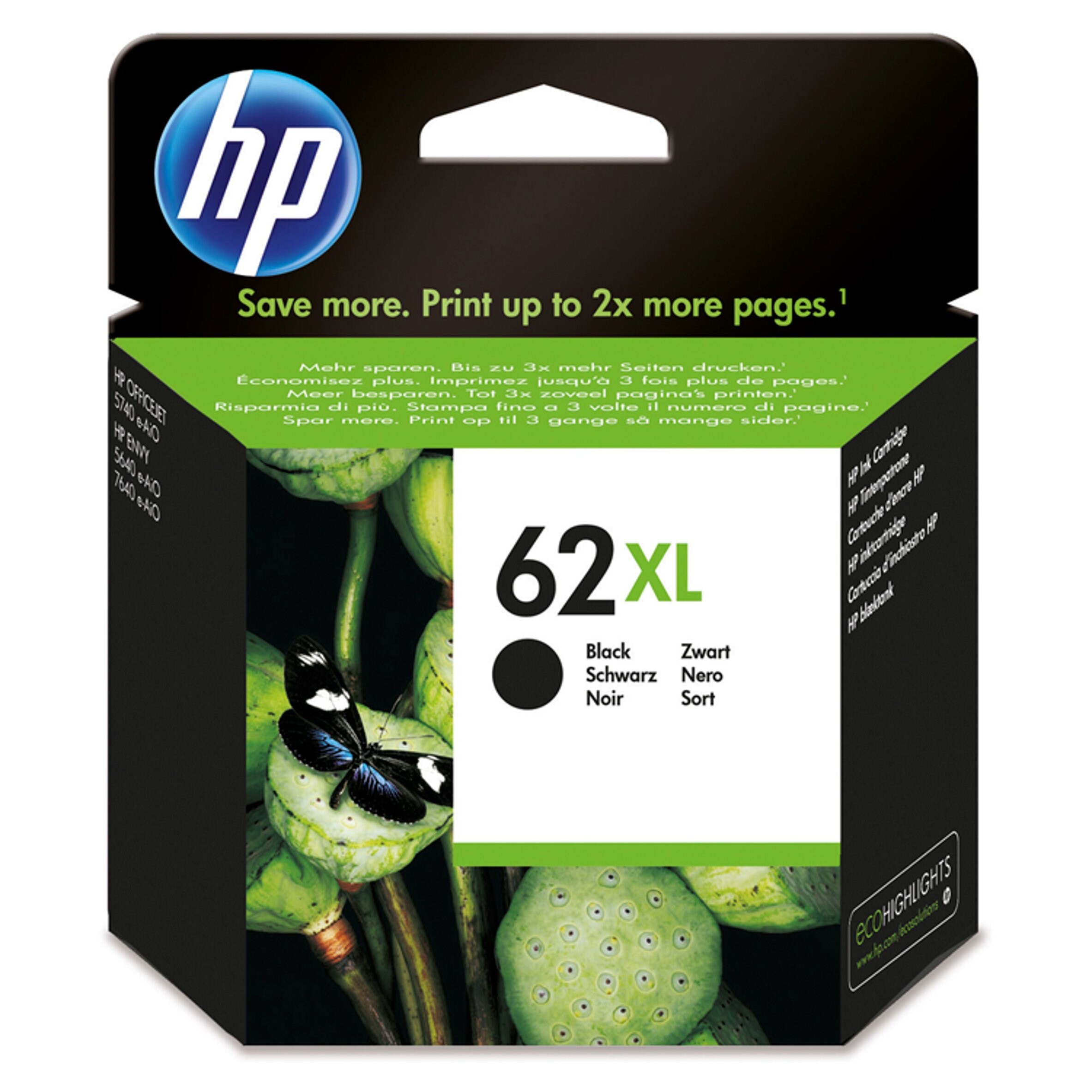 hp 62 black ink cartridge near me