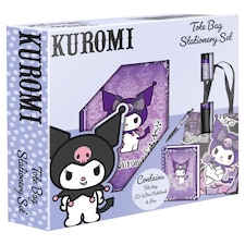 Hello Kitty Kuromi Tote Bag Stationery Set