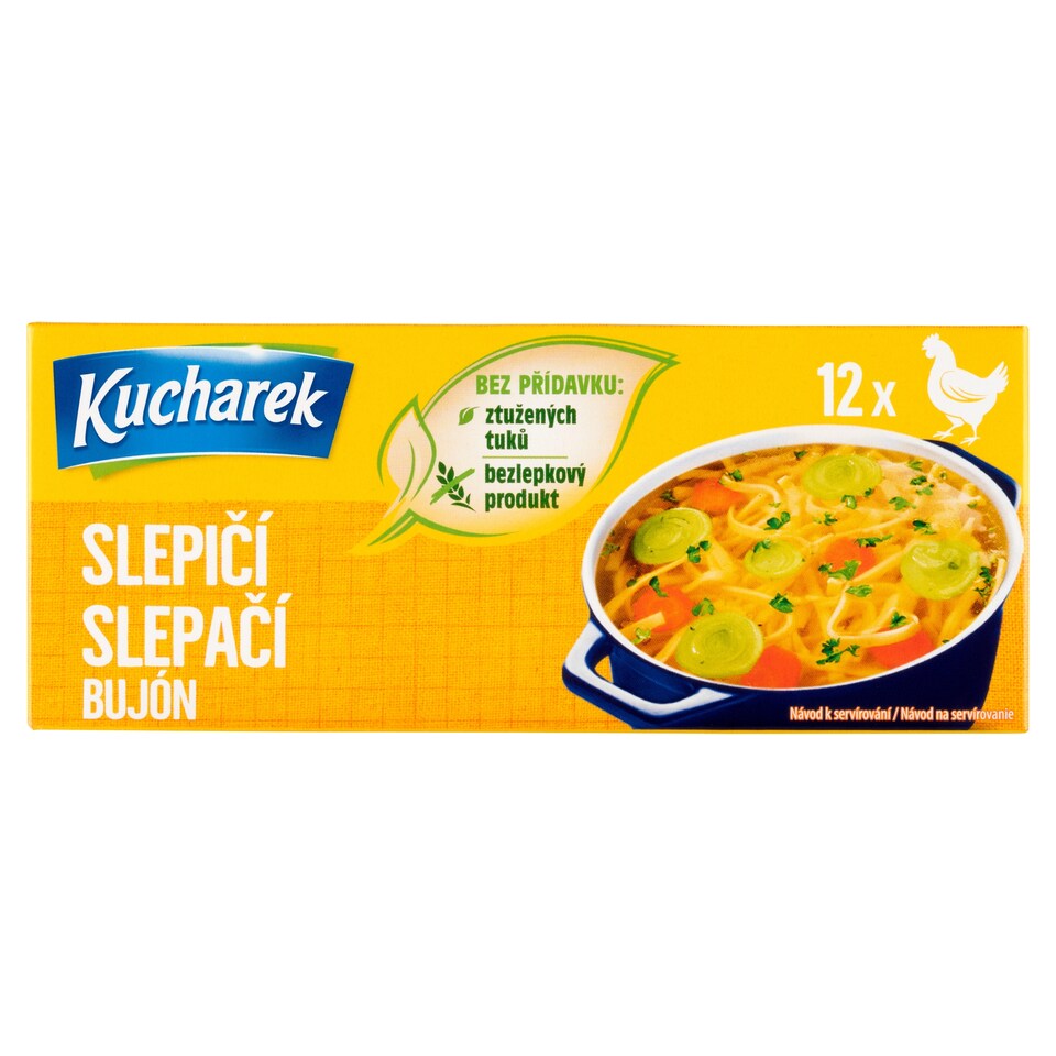 Kucharek Slepičí bujón 12 x 10g (120g)