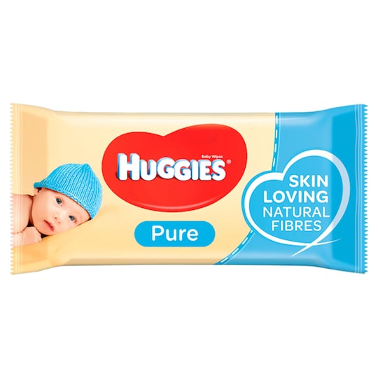 Huggies Pure Baby Wipes Pure 56 Tesco Groceries