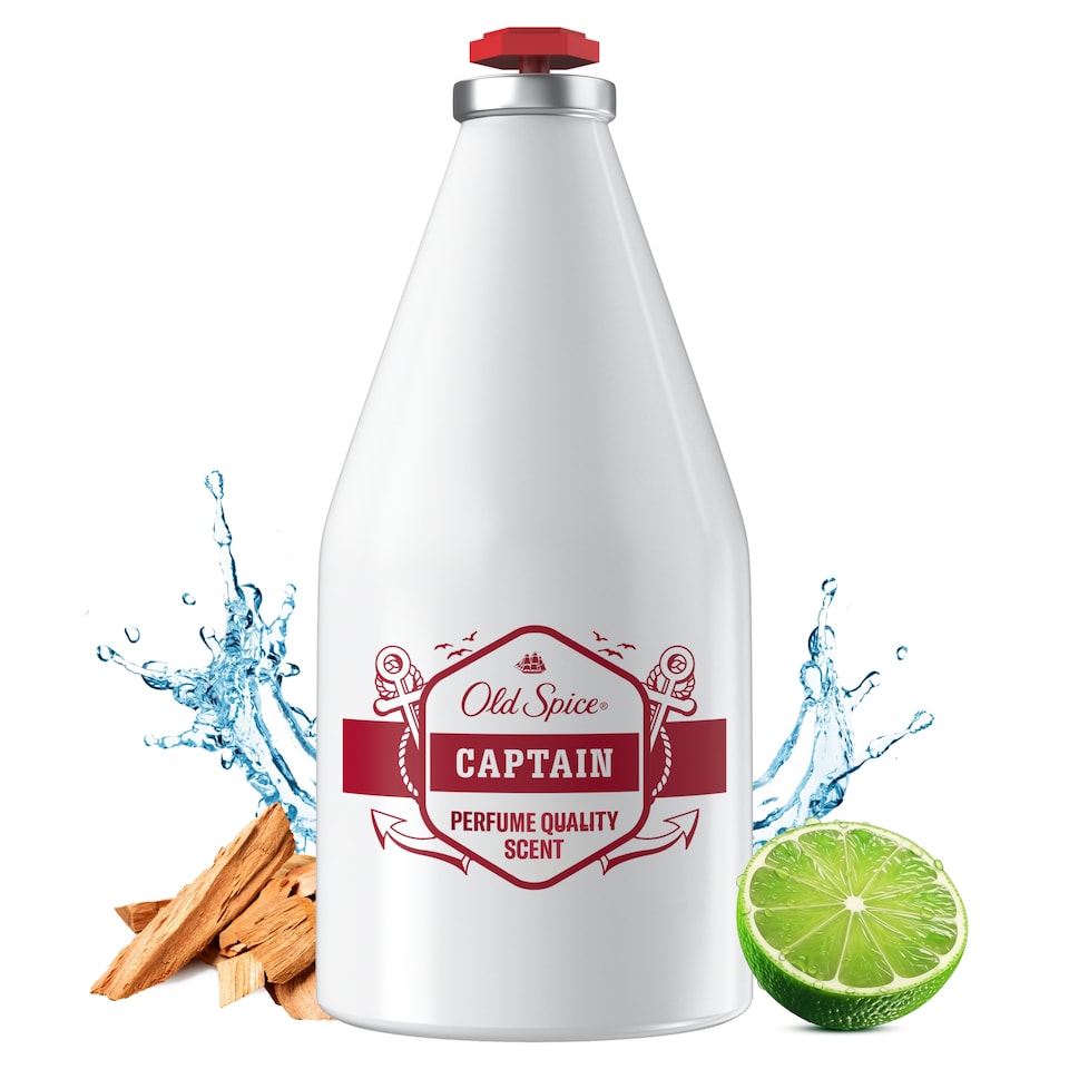 image 1 of Old Spice Captain Borotválkozás Utáni Arcszesz Férfiaknak, 100 ml