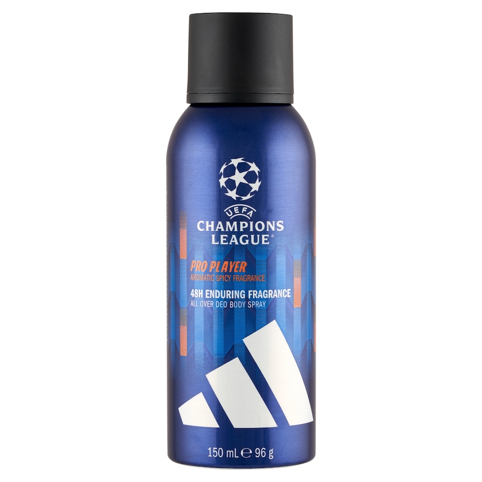 Adidas UEFA Champions League dezodorant v spreji na celé telo 150 ml