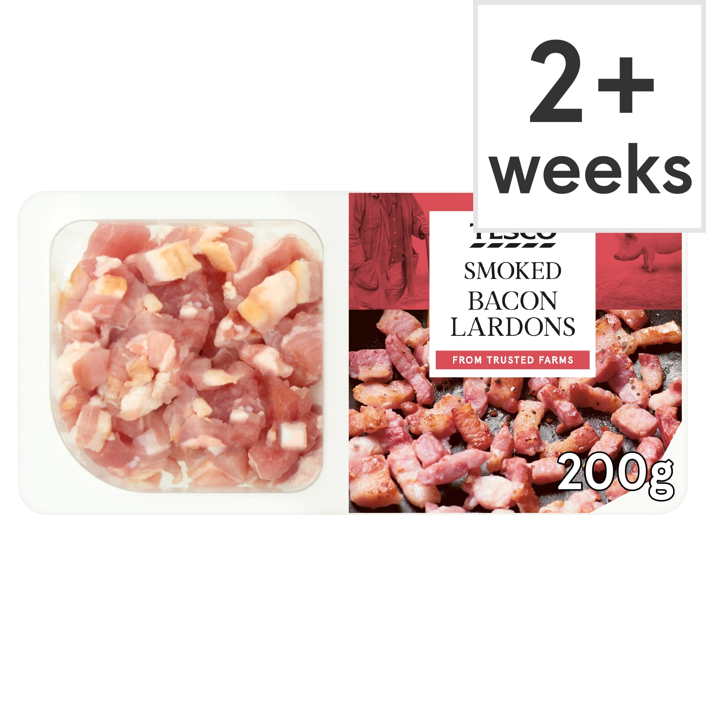 Tesco Smoked Bacon Lardons 200G