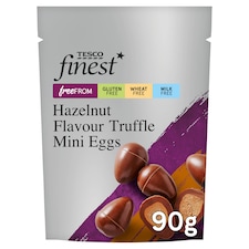 Tesco Finest Free From Hazelnut Flavour Truffle Mini Eggs 90g