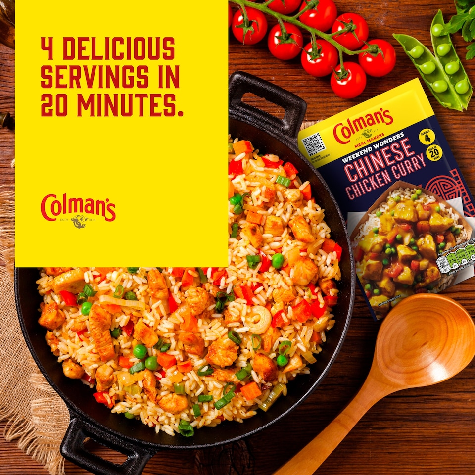 image 1 of Colman's Big Night In Chinese Chicken Curry Recipe Mix 47G