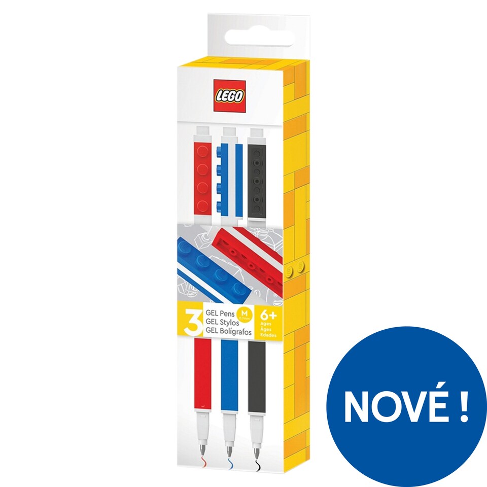 image 1 of Lego Gel Pens 3 pcs