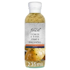 Tesco Finest Sicilian Lemon & Basil Pasta Dressing 235ml