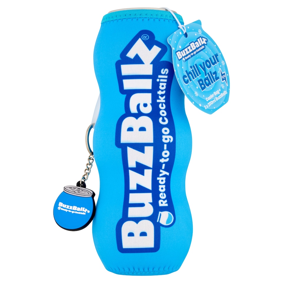 BuzzBallz Cocktails & Cooler Bag with keyring