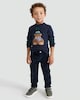 image 1 of F&F Boys Corduroy Chino Trousers in Navy