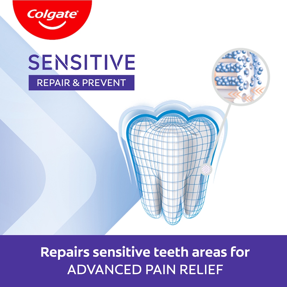 image 1 of Colgate Sensitive Repair & Prevent + Gentle Whitening Toothpaste 75ml