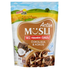 Bona Vita Active Chrumkavé müsli s čokoládou a kokosom 300 g
