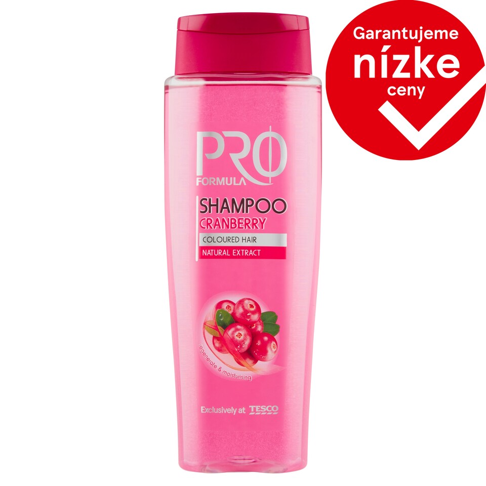 Tesco Pro Formula Shamboo Cranberry 400 ml