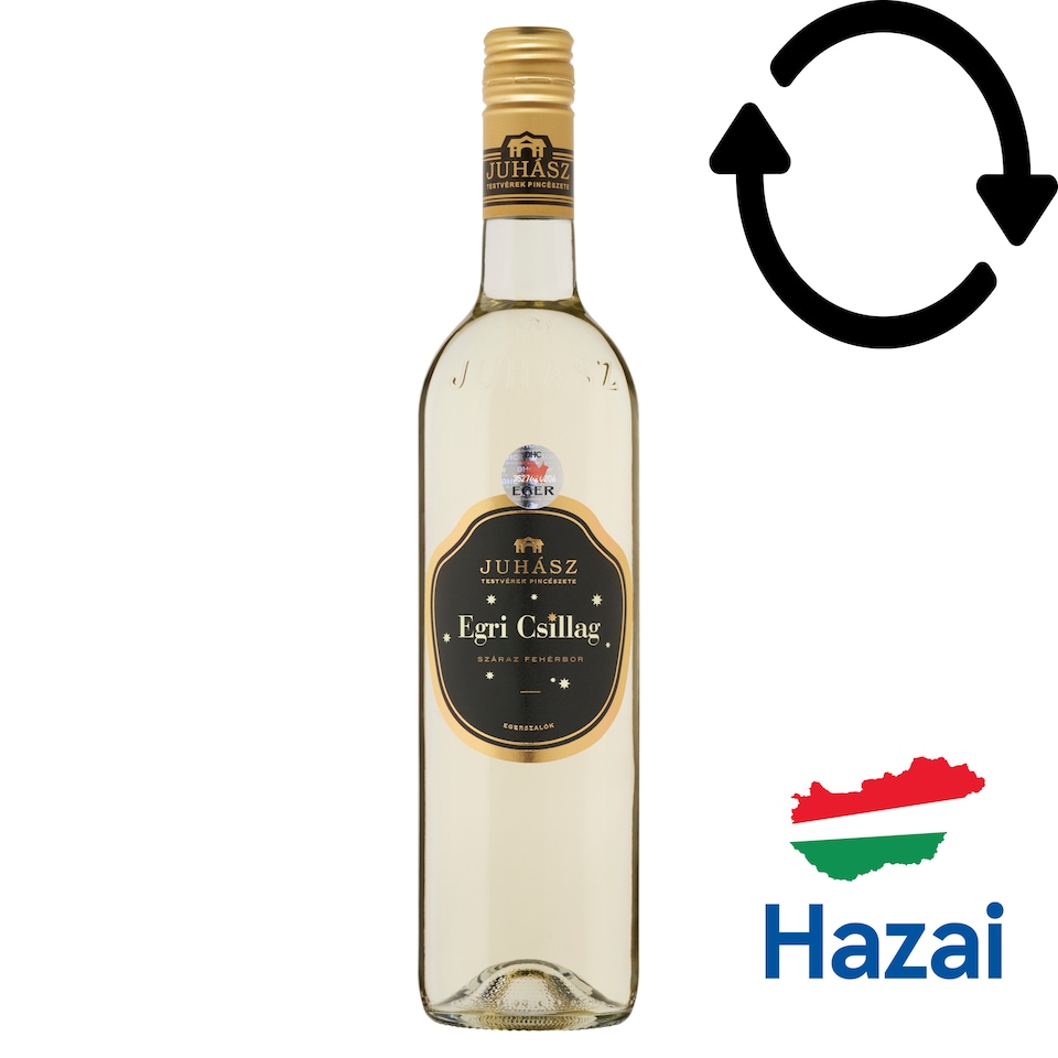 image 1 of Juhász Egri Csillag Classicus Dry White Wine 12,5% 750 ml