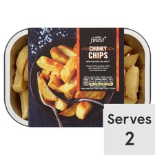 Tesco Finest Chunky Chips 450G