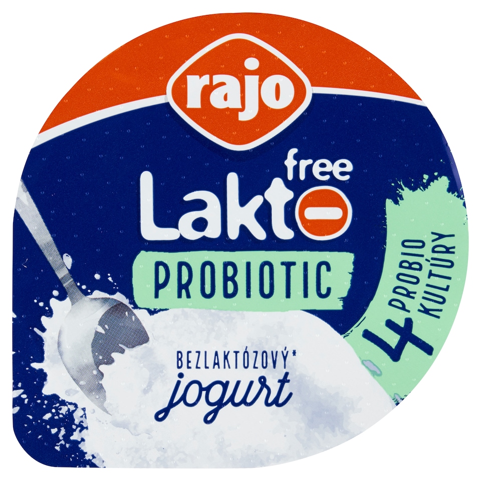 obrázok 1 z Rajo Lakto Free Probiotic biely sladený jogurt 150 g