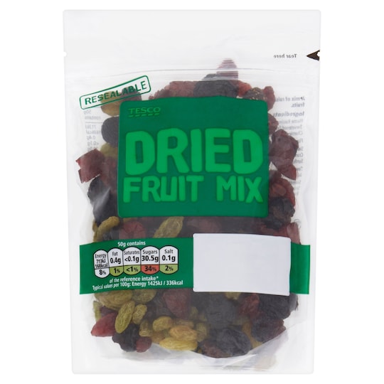 Tesco Dried Fruit Mix 150 G Tesco Groceries